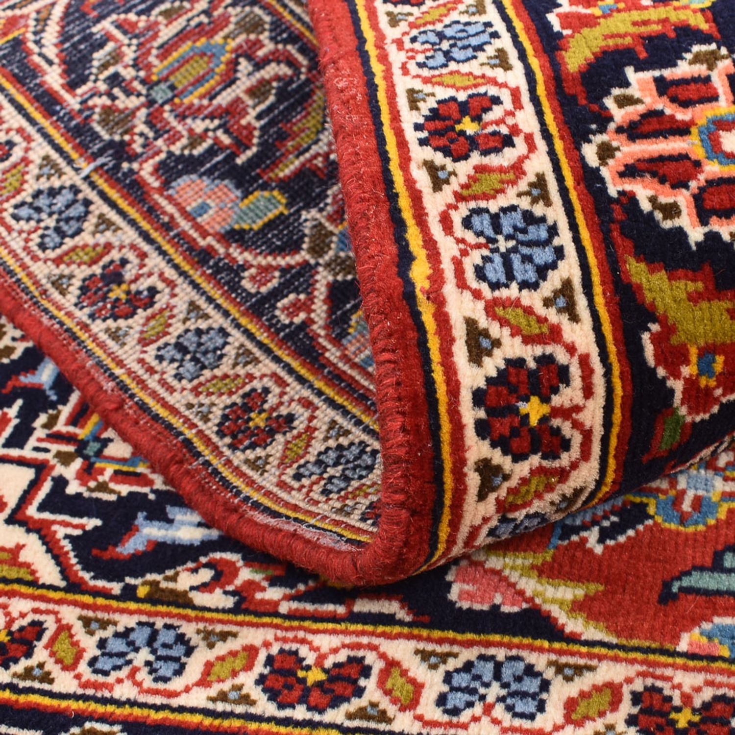 Tapis persan - Keshan - 148 x 105 cm - rouge
