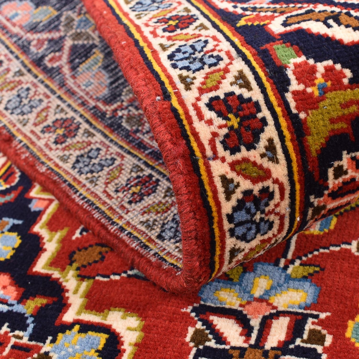 Tapis persan - Keshan - 149 x 105 cm - rouge
