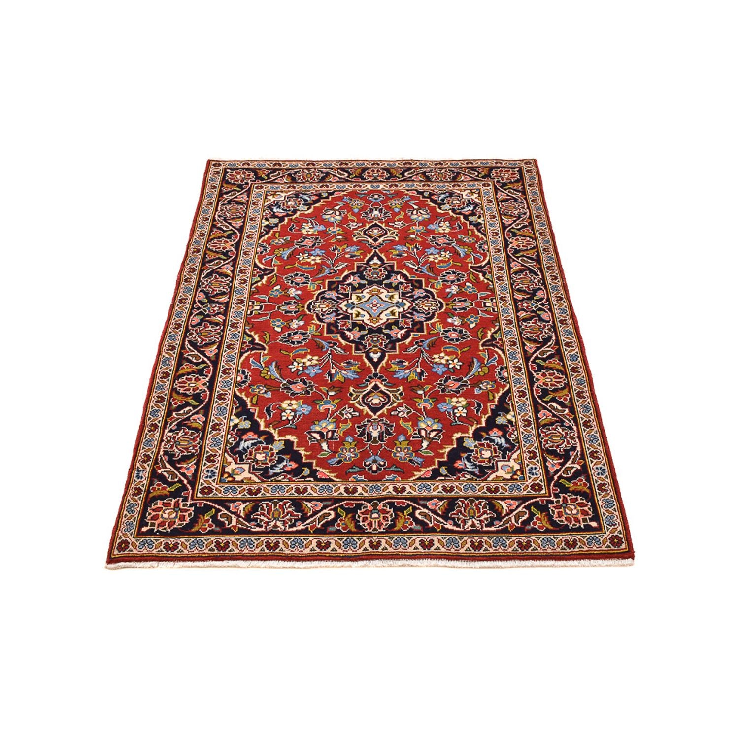 Tapis persan - Keshan - 149 x 105 cm - rouge