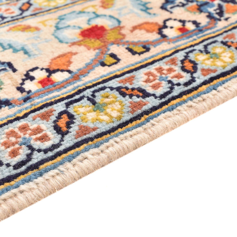 Tapis persan - Keshan - 147 x 95 cm - beige clair