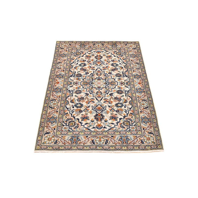 Tapis persan - Keshan - 147 x 95 cm - beige clair
