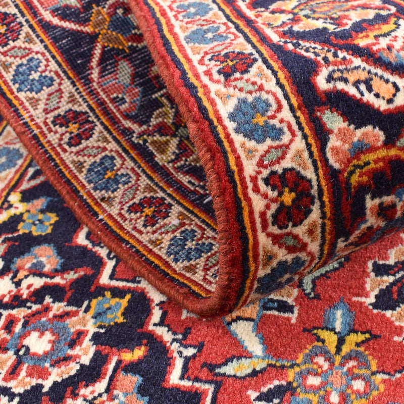 Tapis persan - Keshan - 151 x 96 cm - rouge clair