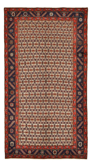 Tapis persan - Nomadic - 268 x 148 cm - rouge clair