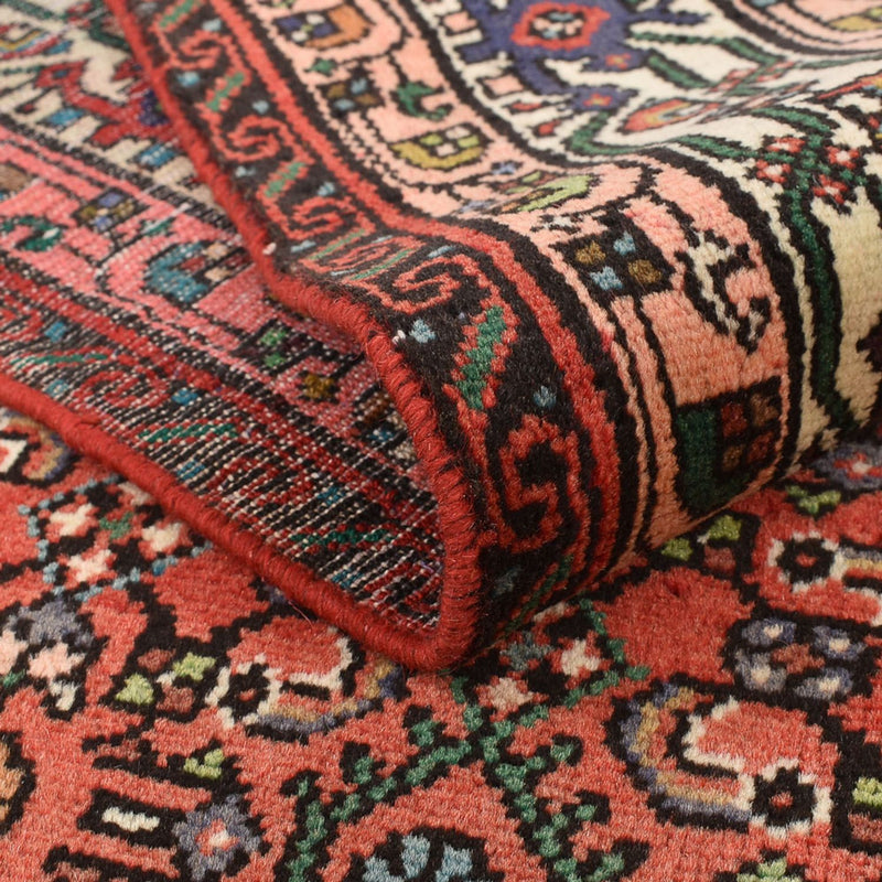 Tapis persan - Mir - 196 x 138 cm - rouge clair