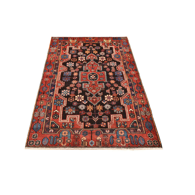 Tapis persan - Nomadic - 190 x 117 cm - bleu foncé