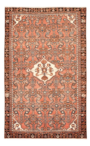Tapis persan - Nomadic - 210 x 127 cm - rouge clair