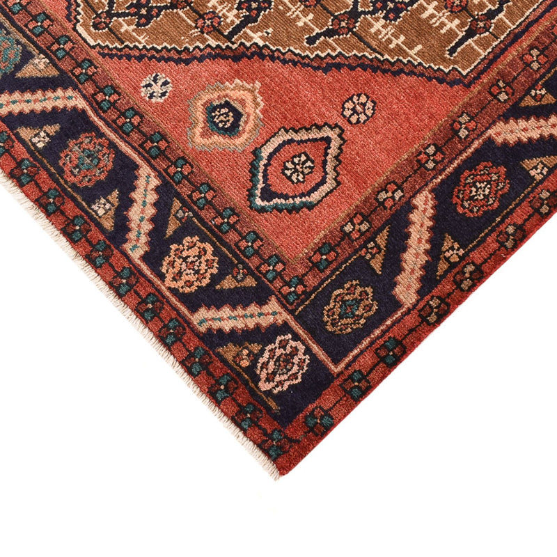 Tapis de couloir Tapis persan - Nomadic - 228 x 120 cm - rouge clair