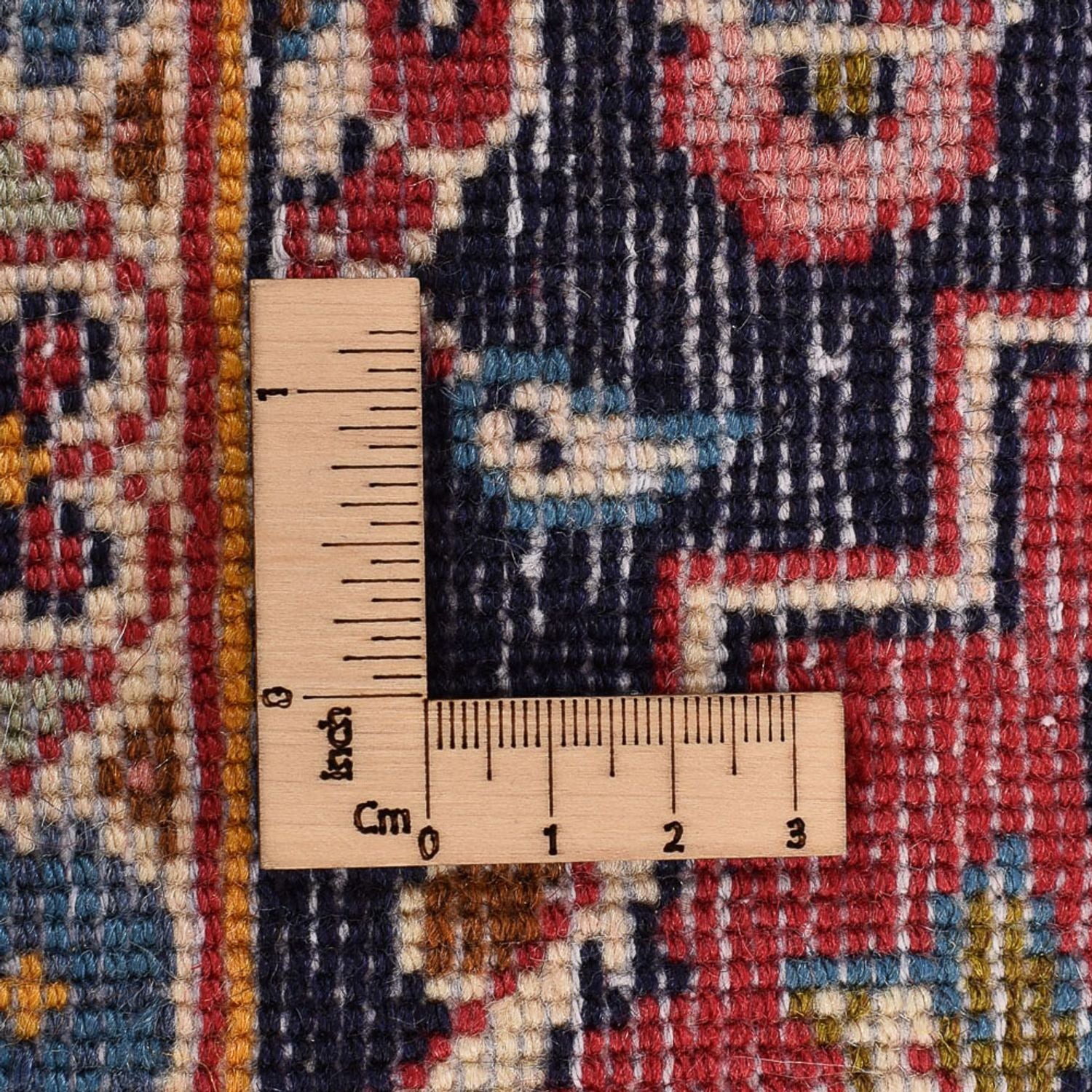 Tapis de couloir Tapis persan - Keshan - 397 x 95 cm - rouge clair