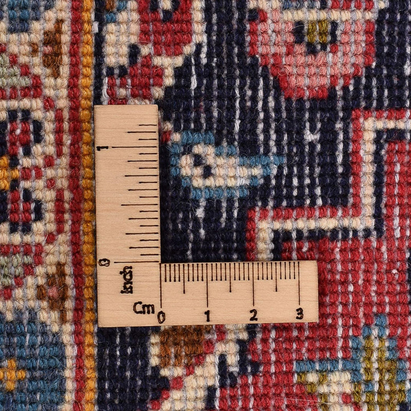 Tapis de couloir Tapis persan - Keshan - 397 x 95 cm - rouge clair