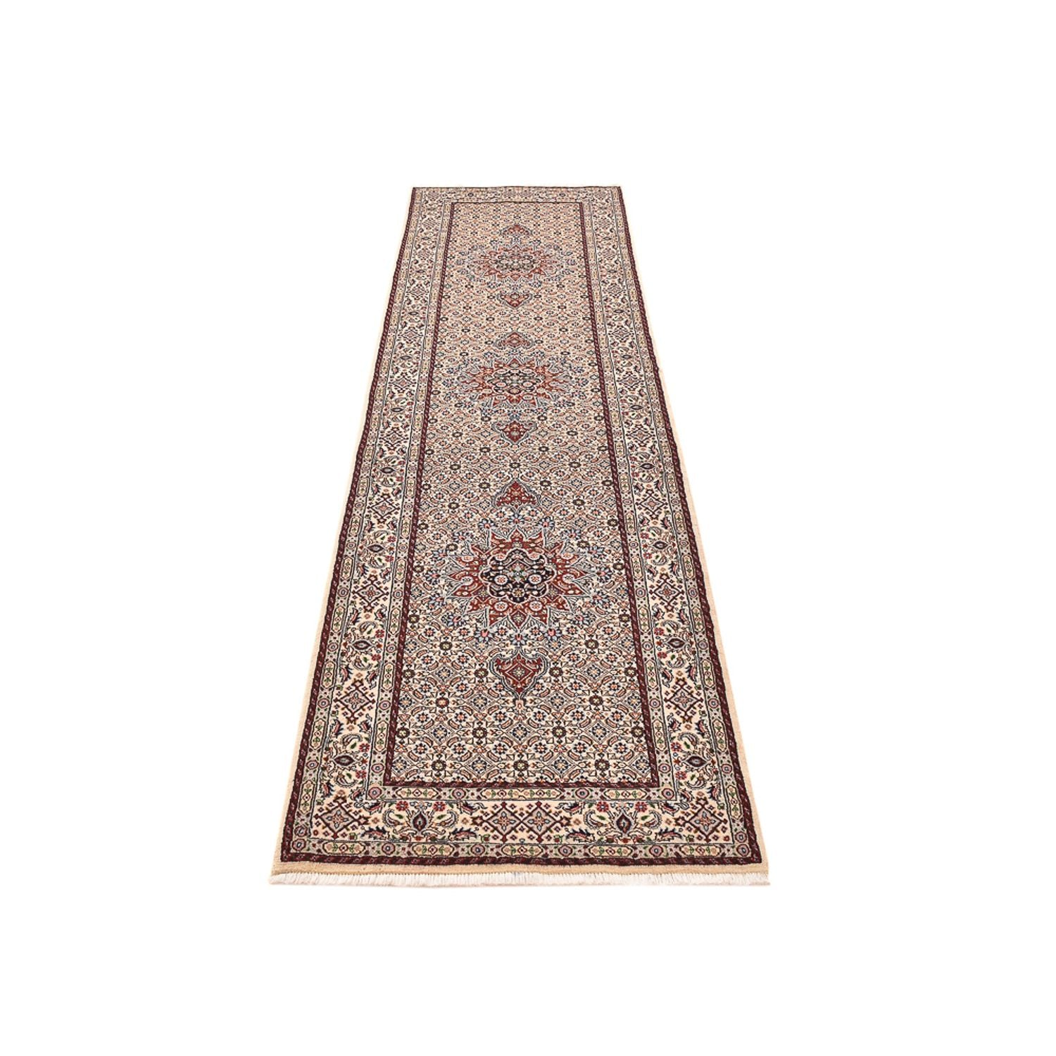 Tapis de couloir Tapis persan - Classique - 310 x 83 cm - beige