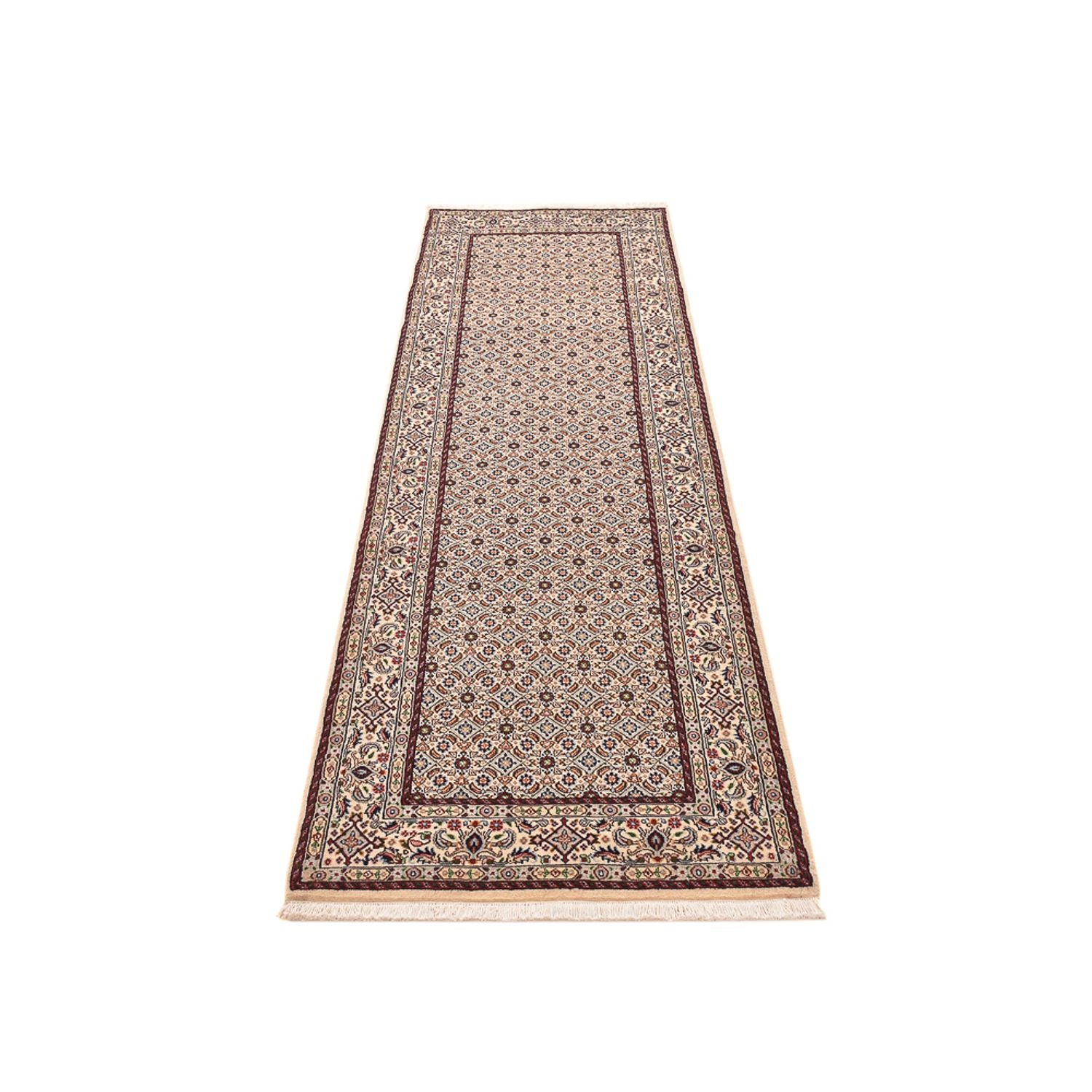 Tapis de couloir Tapis persan - Classique - 292 x 82 cm - beige