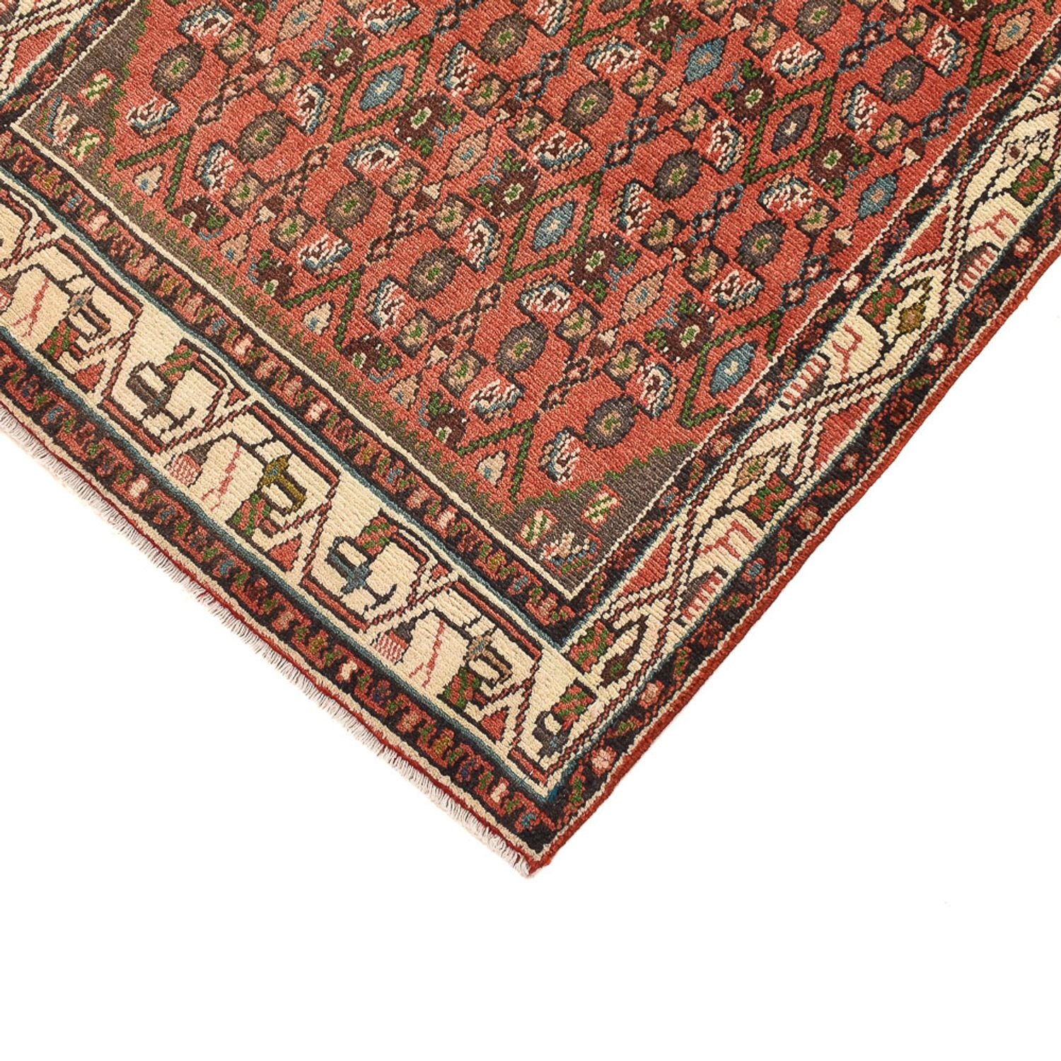 Tapis de couloir Tapis persan - Nomadic - 296 x 83 cm - rouille