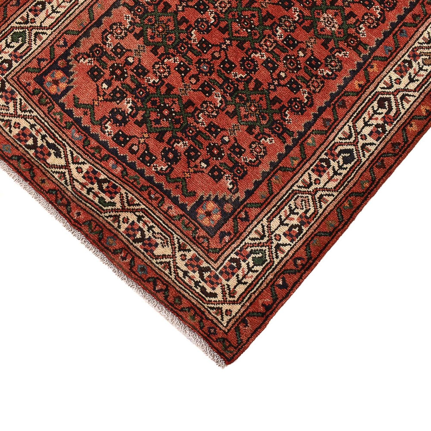 Tapis de couloir Tapis persan - Nomadic - 317 x 85 cm - rouille