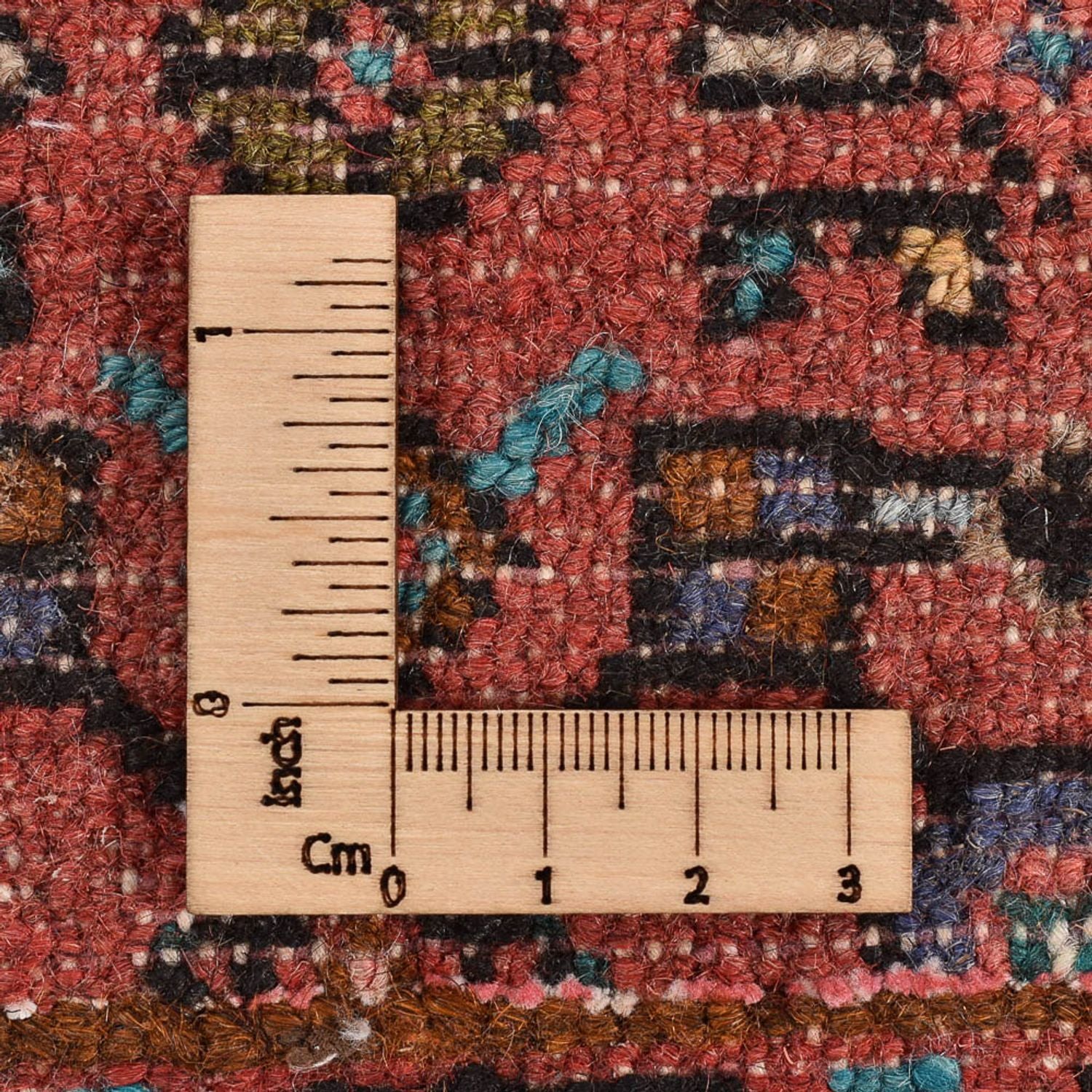 Tapis de couloir Tapis persan - Nomadic - 267 x 73 cm - rouge