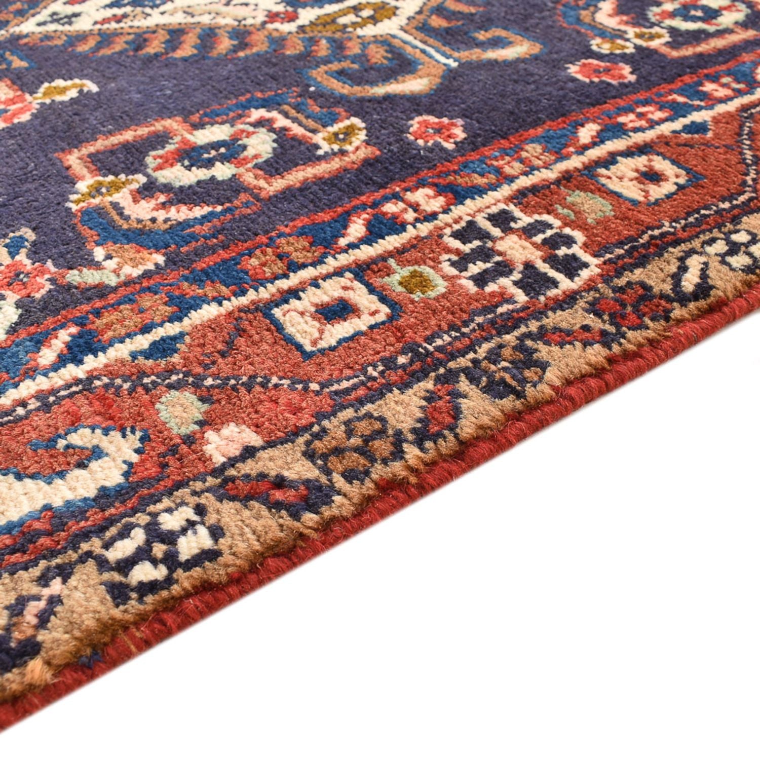 Tapis de couloir Tapis persan - Nomadic - 307 x 83 cm - multicolore
