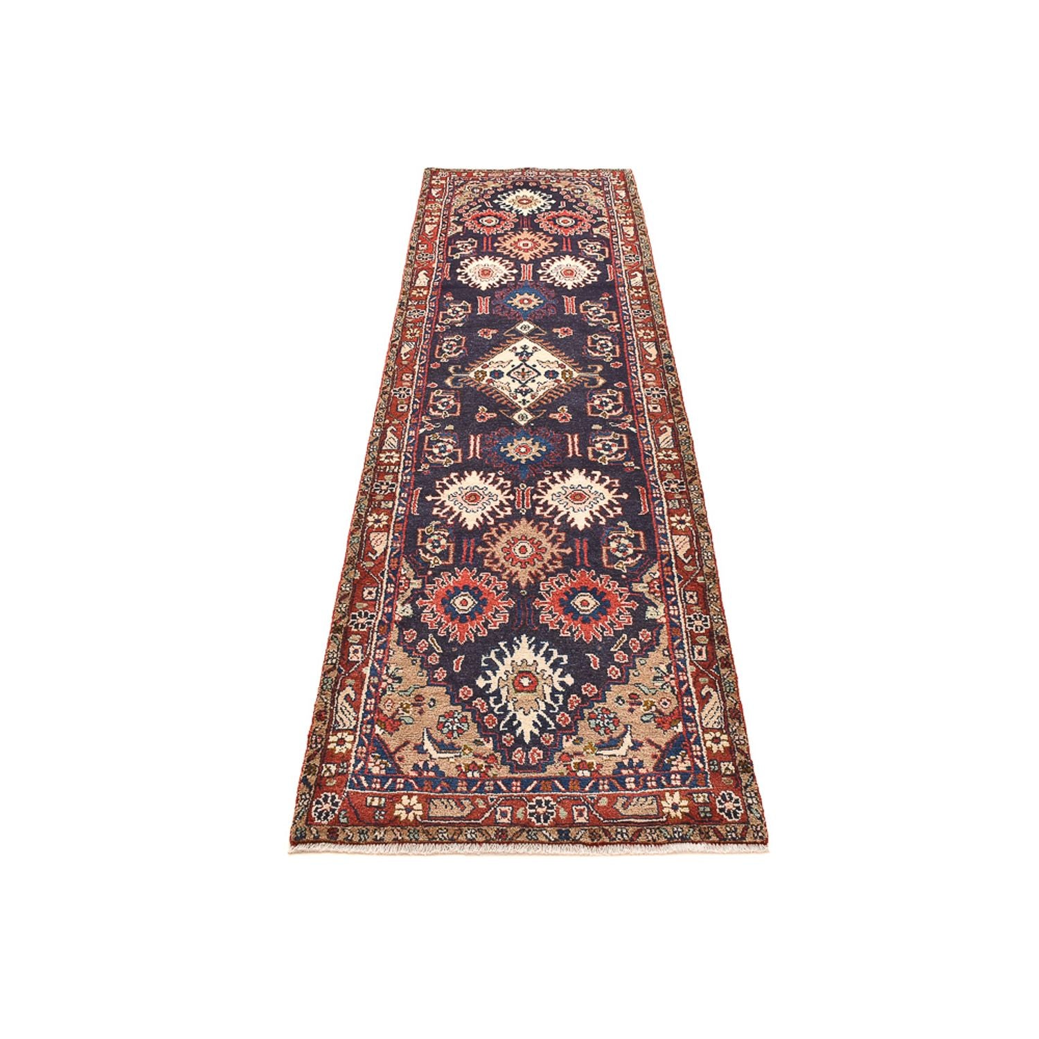 Tapis de couloir Tapis persan - Nomadic - 307 x 83 cm - multicolore