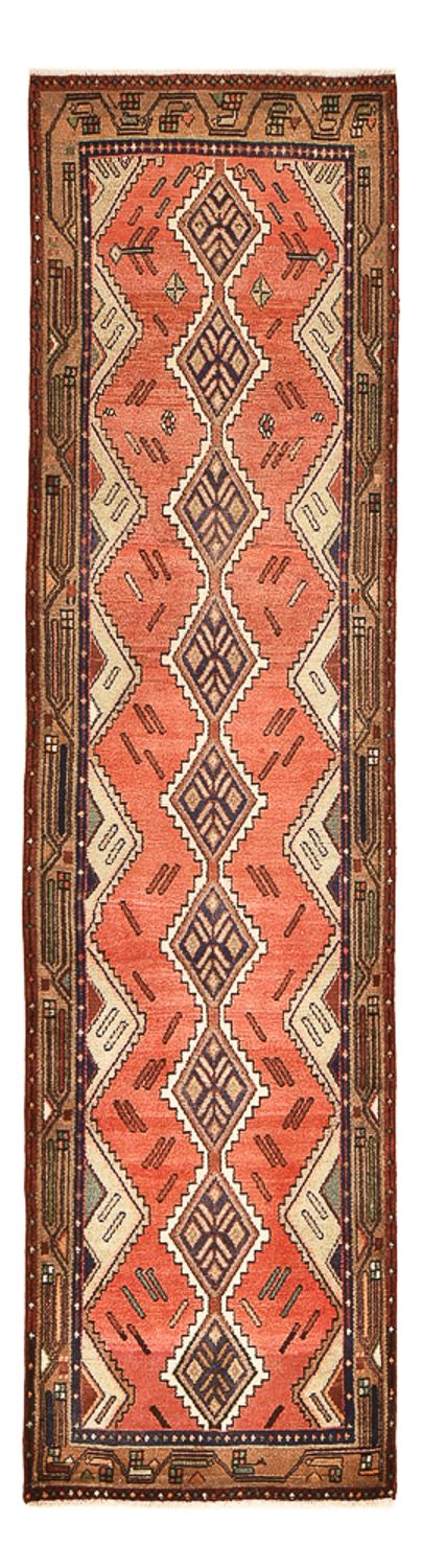 Tapis de couloir Tapis persan - Nomadic - 286 x 80 cm - rouge clair