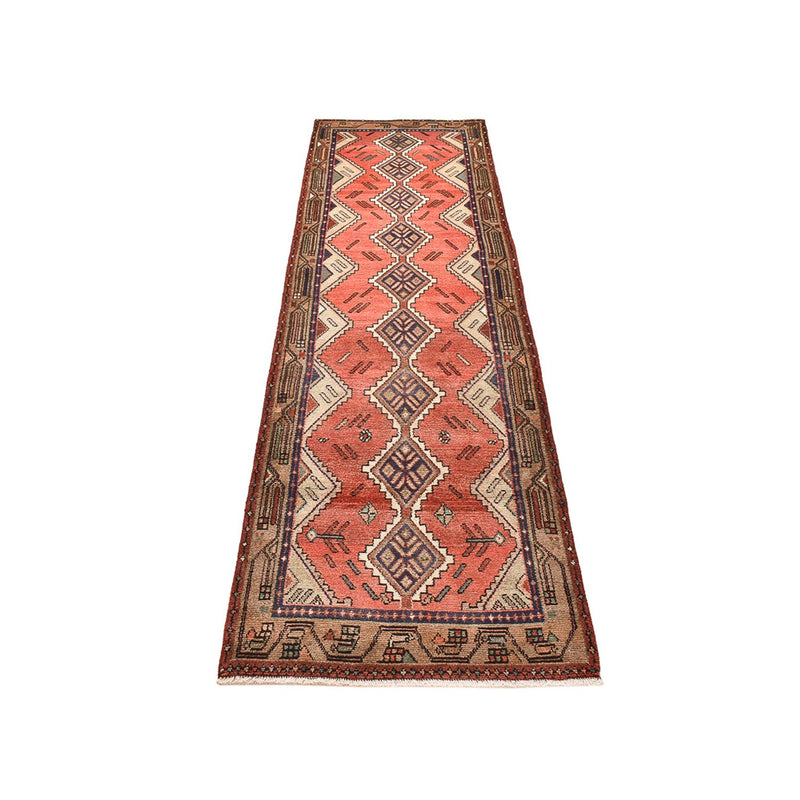 Tapis de couloir Tapis persan - Nomadic - 286 x 80 cm - rouge clair