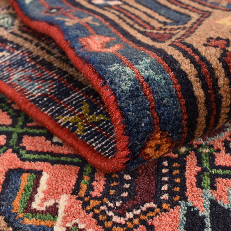 Tapis de couloir Tapis persan - Nomadic - 291 x 82 cm - rouge clair