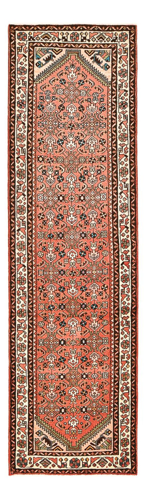Tapis de couloir Tapis persan - Nomadic - 298 x 87 cm - rouge clair