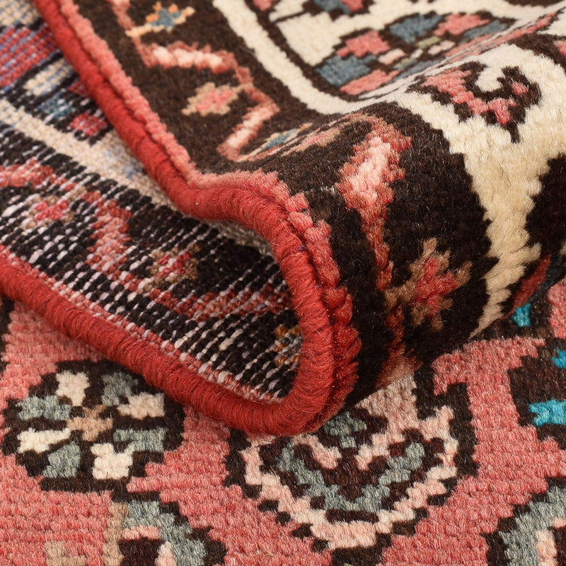 Tapis de couloir Tapis persan - Nomadic - 298 x 87 cm - rouge clair