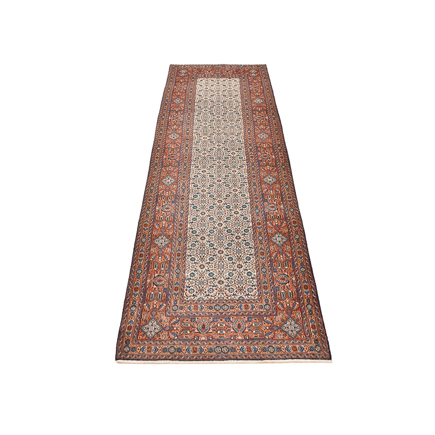 Tapis de couloir Tapis persan - Classique - 301 x 85 cm - multicolore