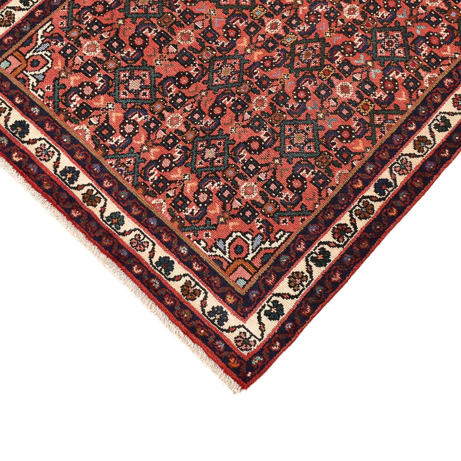 Tapis de couloir Tapis persan - Nomadic - 277 x 85 cm - rouge clair