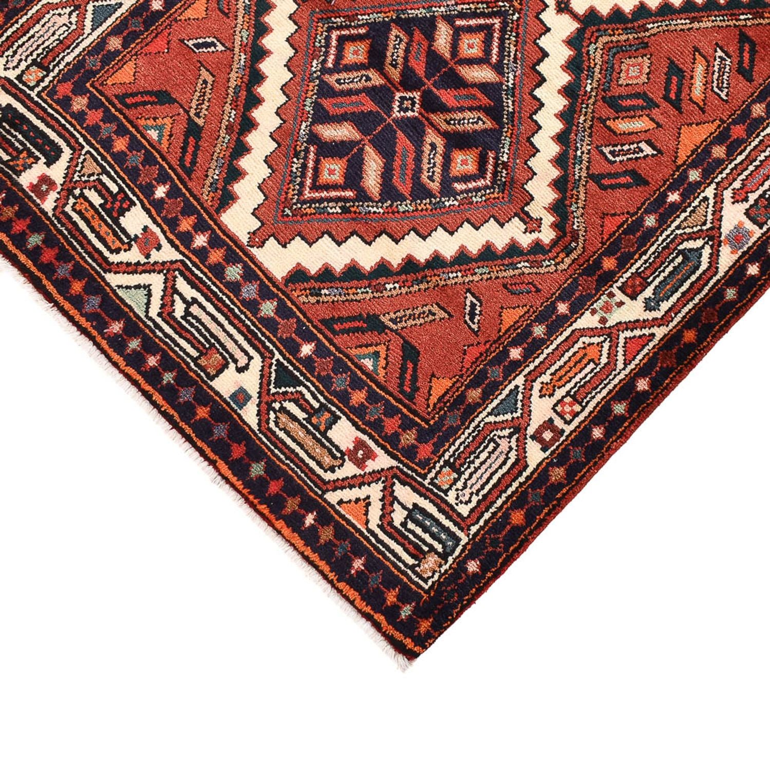 Tapis de couloir Tapis persan - Nomadic - 315 x 87 cm - rouge