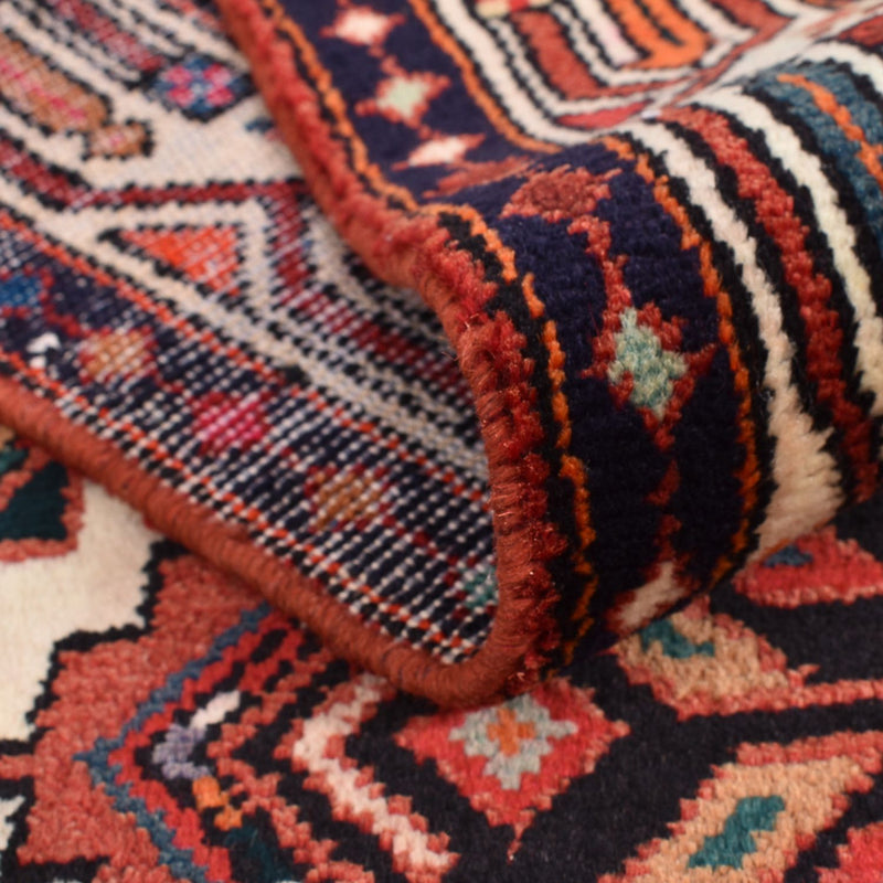 Tapis de couloir Tapis persan - Nomadic - 315 x 87 cm - rouge