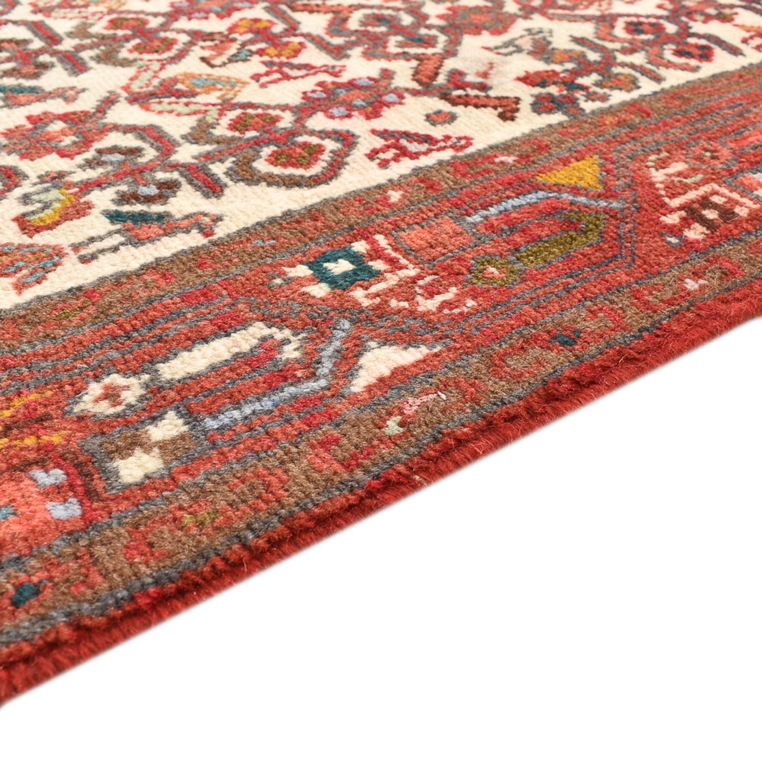 Tapis de couloir Tapis persan - Nomadic - 303 x 77 cm - rouge clair