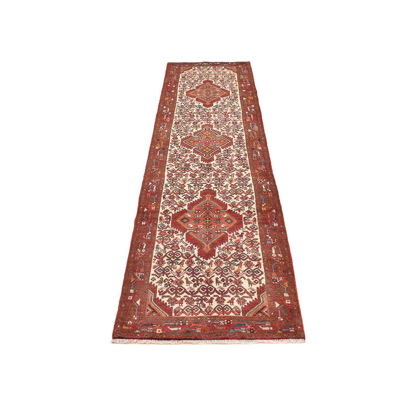 Tapis de couloir Tapis persan - Nomadic - 303 x 77 cm - rouge clair