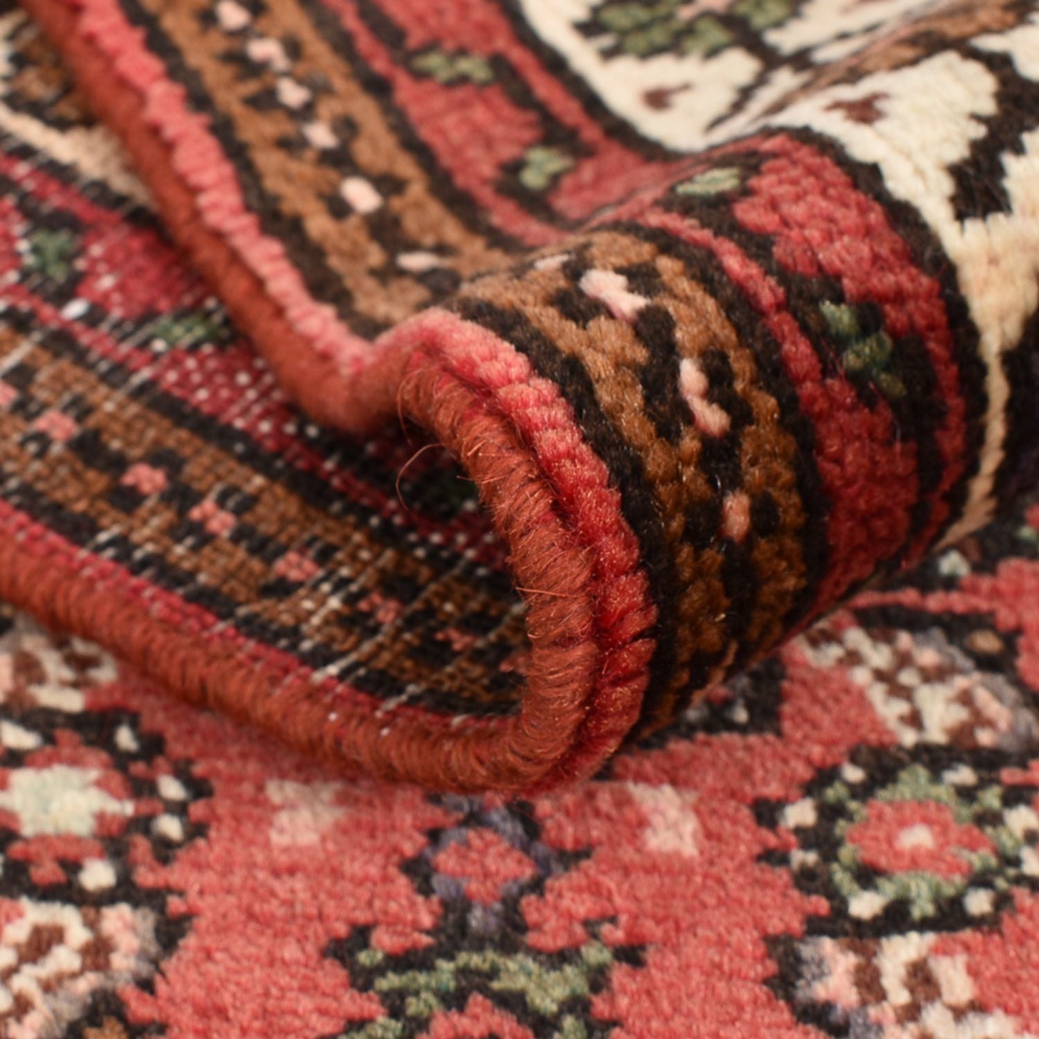 Tapis de couloir Tapis persan - Nomadic - 300 x 79 cm - rouge clair