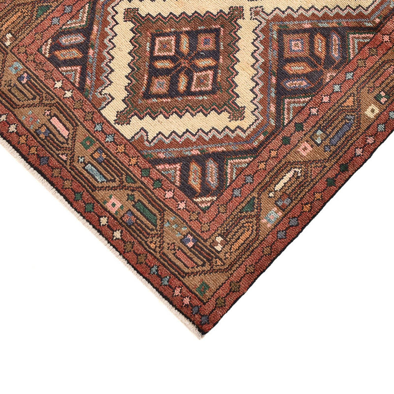Tapis de couloir Tapis persan - Nomadic - 295 x 78 cm - rouille