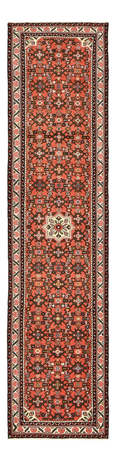 Tapis de couloir Tapis persan - Nomadic - 294 x 74 cm - rouge clair