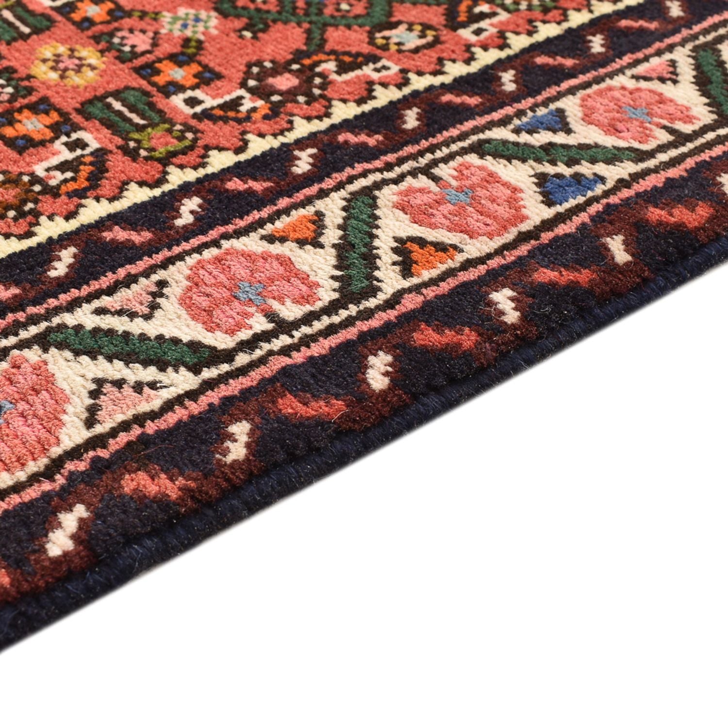 Tapis de couloir Tapis persan - Nomadic - 294 x 74 cm - rouge clair