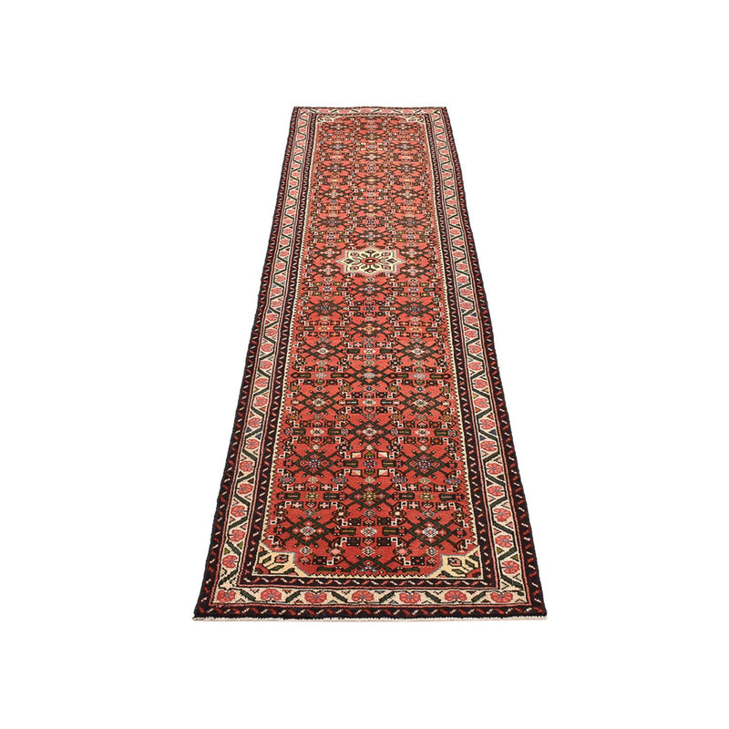 Tapis de couloir Tapis persan - Nomadic - 294 x 74 cm - rouge clair