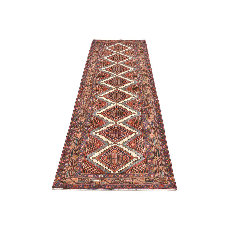 Tapis de couloir Tapis persan - Nomadic - 279 x 82 cm - rouille