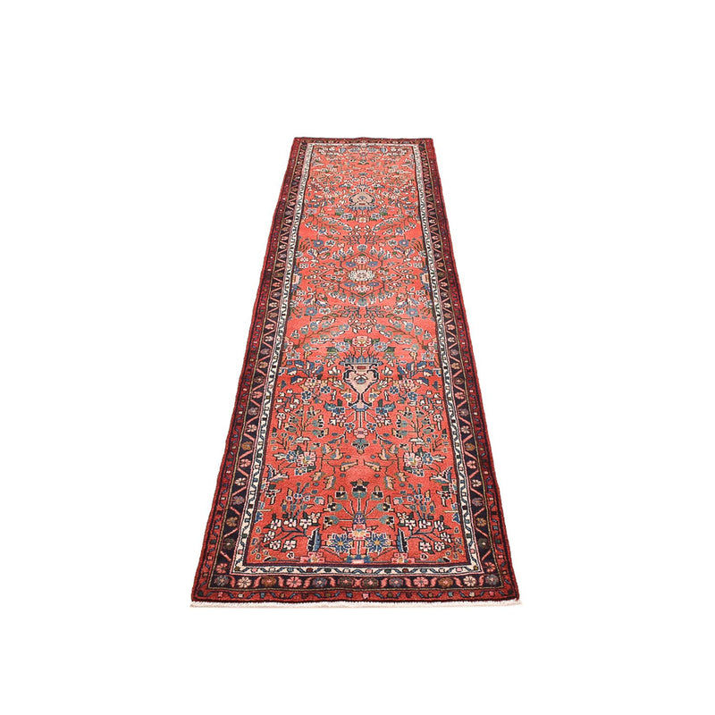 Tapis de couloir Tapis persan - Nomadic - 306 x 78 cm - rouge clair