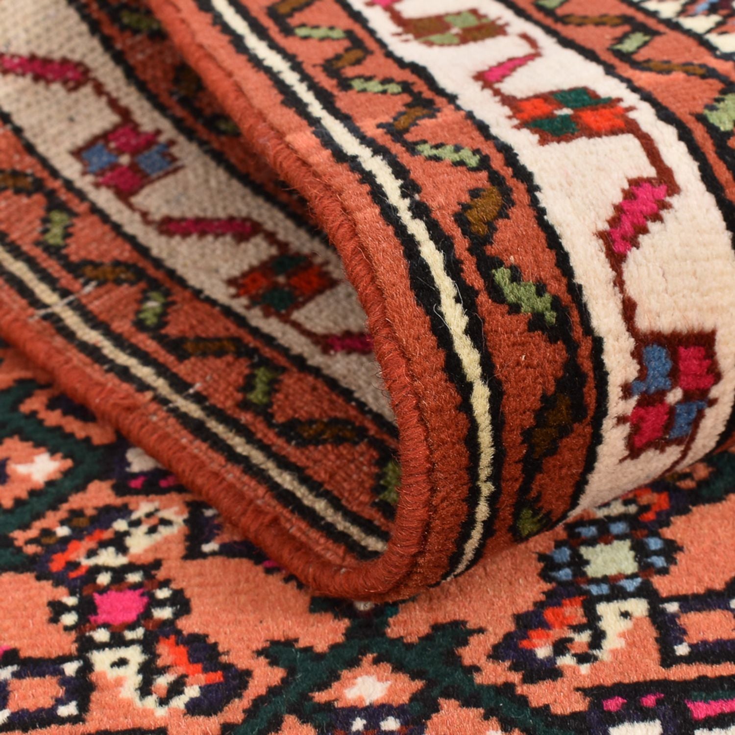 Tapis de couloir Tapis persan - Nomadic - 307 x 70 cm - rouille