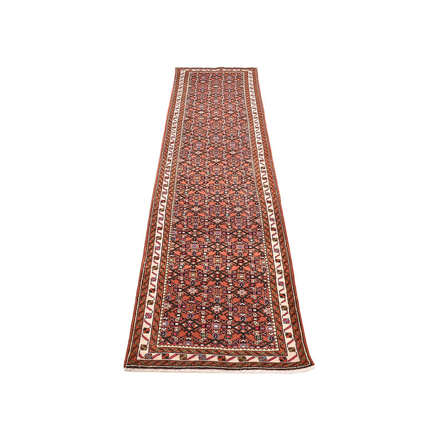 Tapis de couloir Tapis persan - Nomadic - 307 x 70 cm - rouille