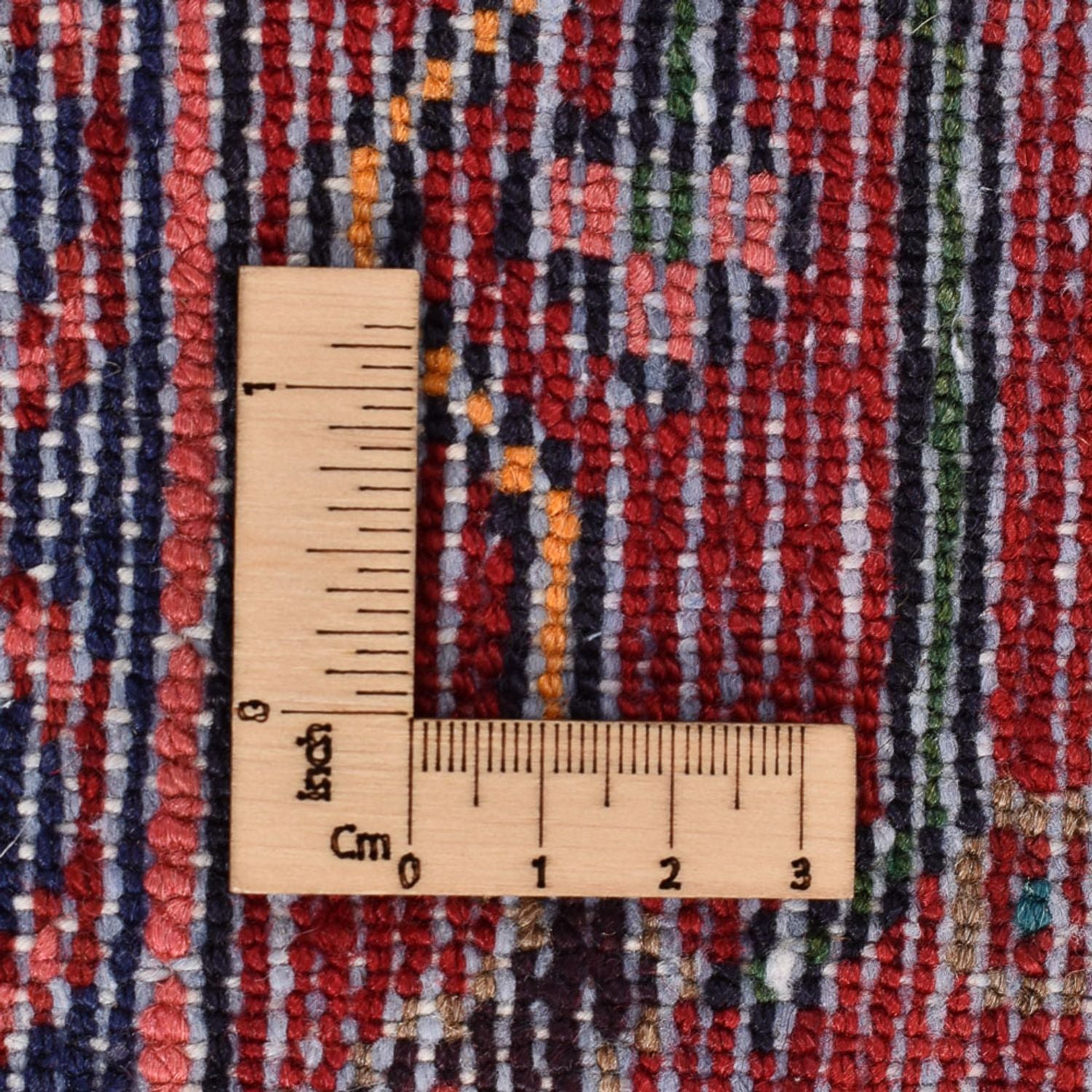 Tapis de couloir Tapis persan - Nomadic - 373 x 87 cm - rouge