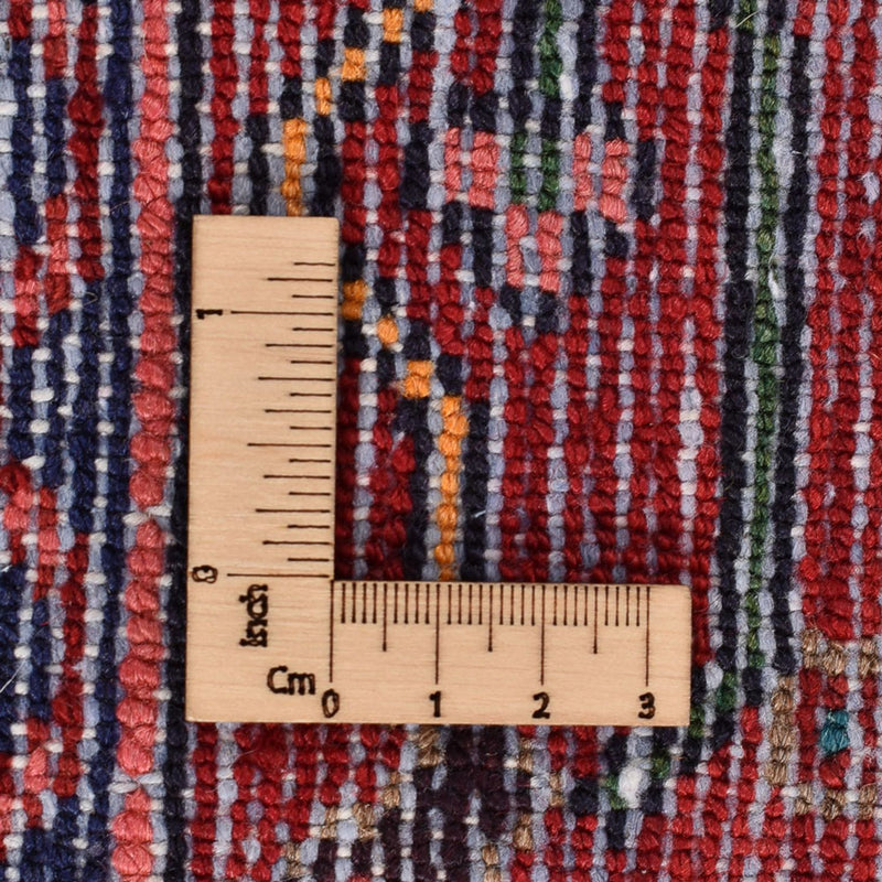 Tapis de couloir Tapis persan - Nomadic - 373 x 87 cm - rouge
