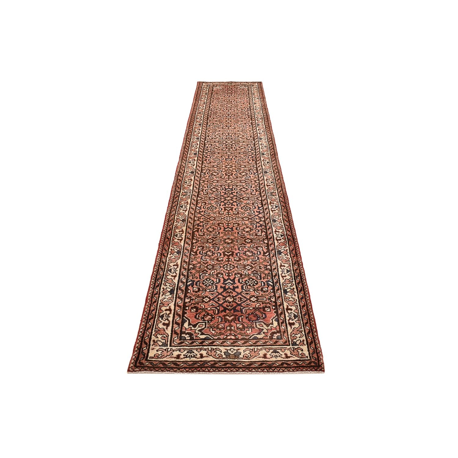 Tapis de couloir Tapis Ziegler - 427 x 85 cm - beige foncé