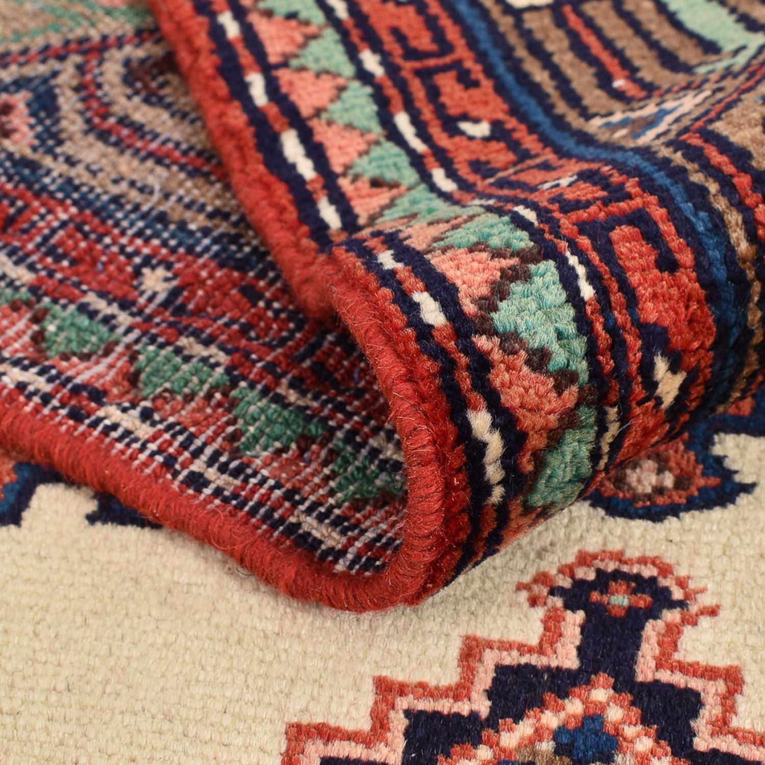 Tapis de couloir Tapis persan - Nomadic - 340 x 94 cm - multicolore
