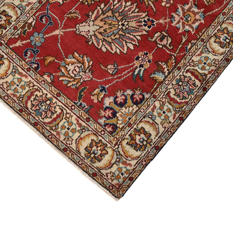 Tapis de couloir Tapis persan - Tabriz - 398 x 72 cm - rouge