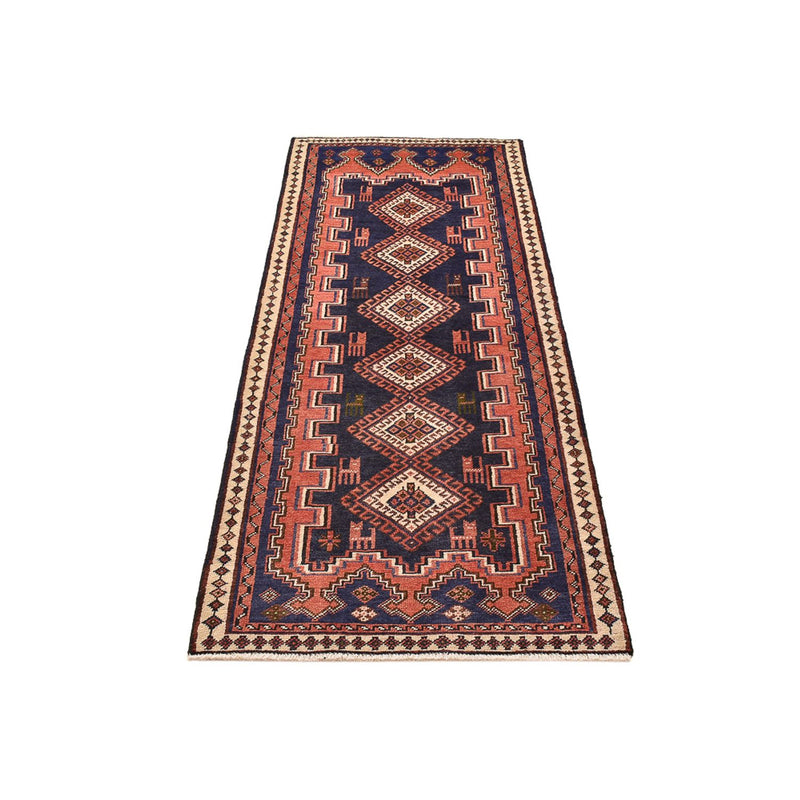 Tapis de couloir Tapis persan - Nomadic - 191 x 73 cm - multicolore