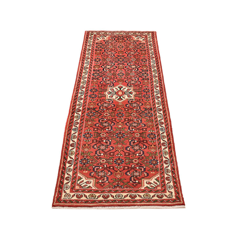 Tapis de couloir Tapis persan - Nomadic - 206 x 69 cm - rouge clair