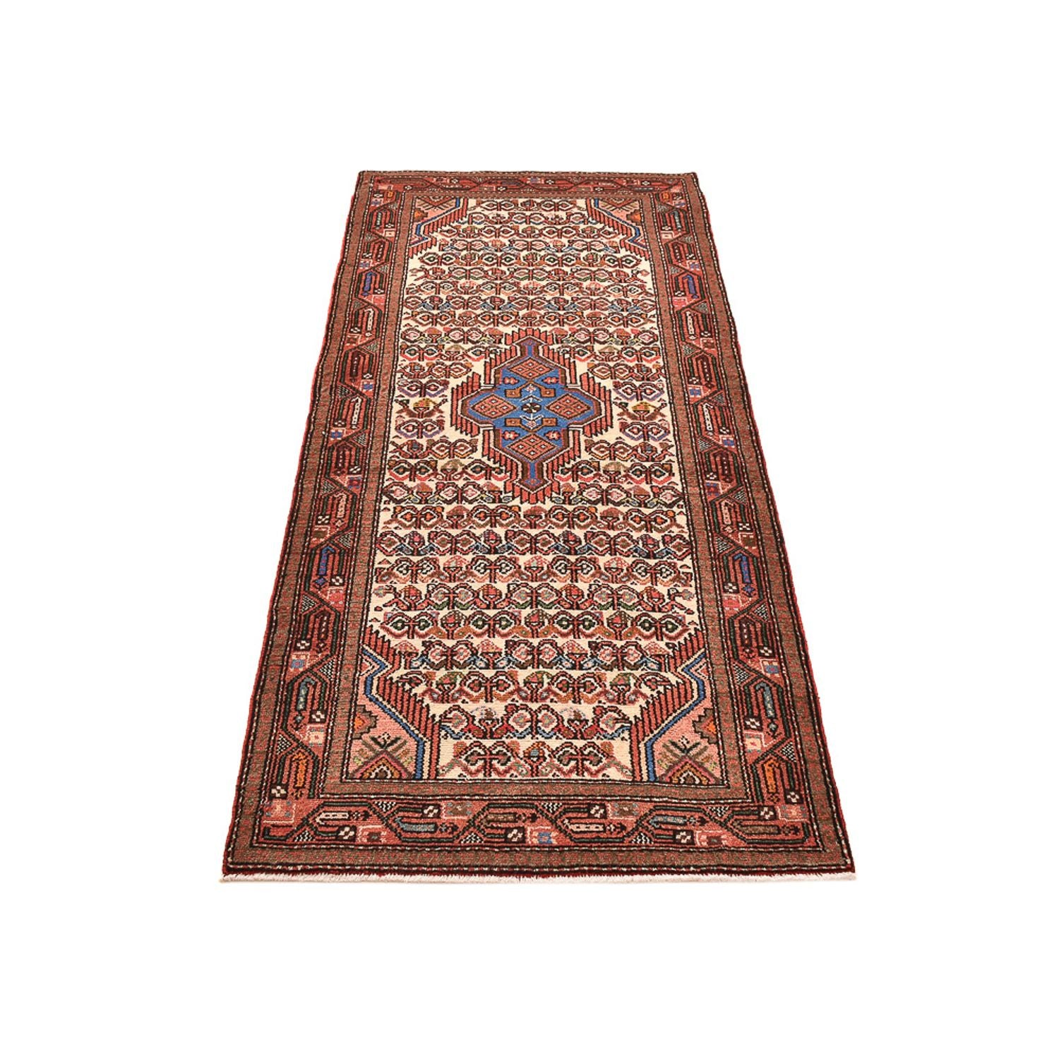 Tapis de couloir Tapis persan - Nomadic - 215 x 85 cm - beige