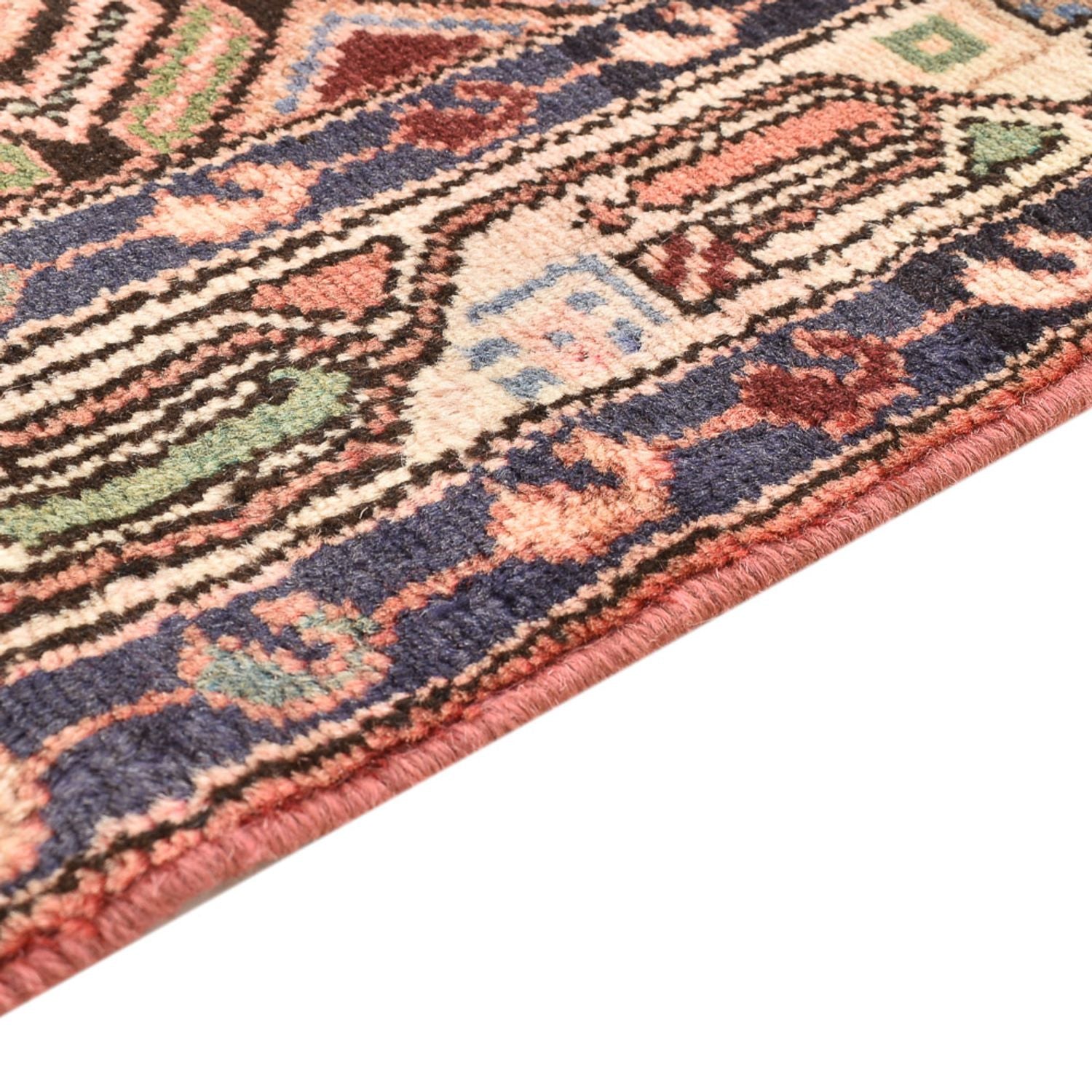 Tapis de couloir Tapis persan - Nomadic - 203 x 75 cm - rouge clair