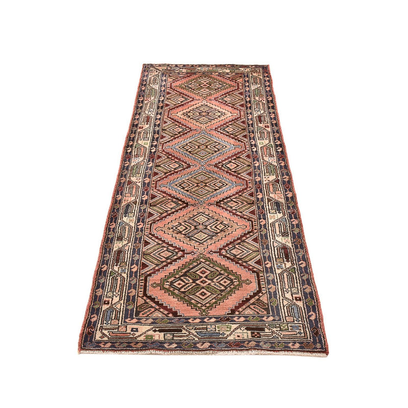 Tapis de couloir Tapis persan - Nomadic - 203 x 75 cm - rouge clair